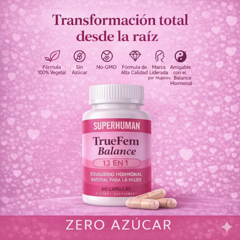 HerBalance™ 60 Cápsulas - Recupera tu Salud Femenina y Equilibrio Hormonal + Envío Gratis