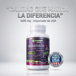 RESVERATROL PLUS Conserva tu Cuerpo Joven por Más Tiempo