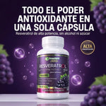 RESVERATROL PLUS Conserva tu Cuerpo Joven por Más Tiempo