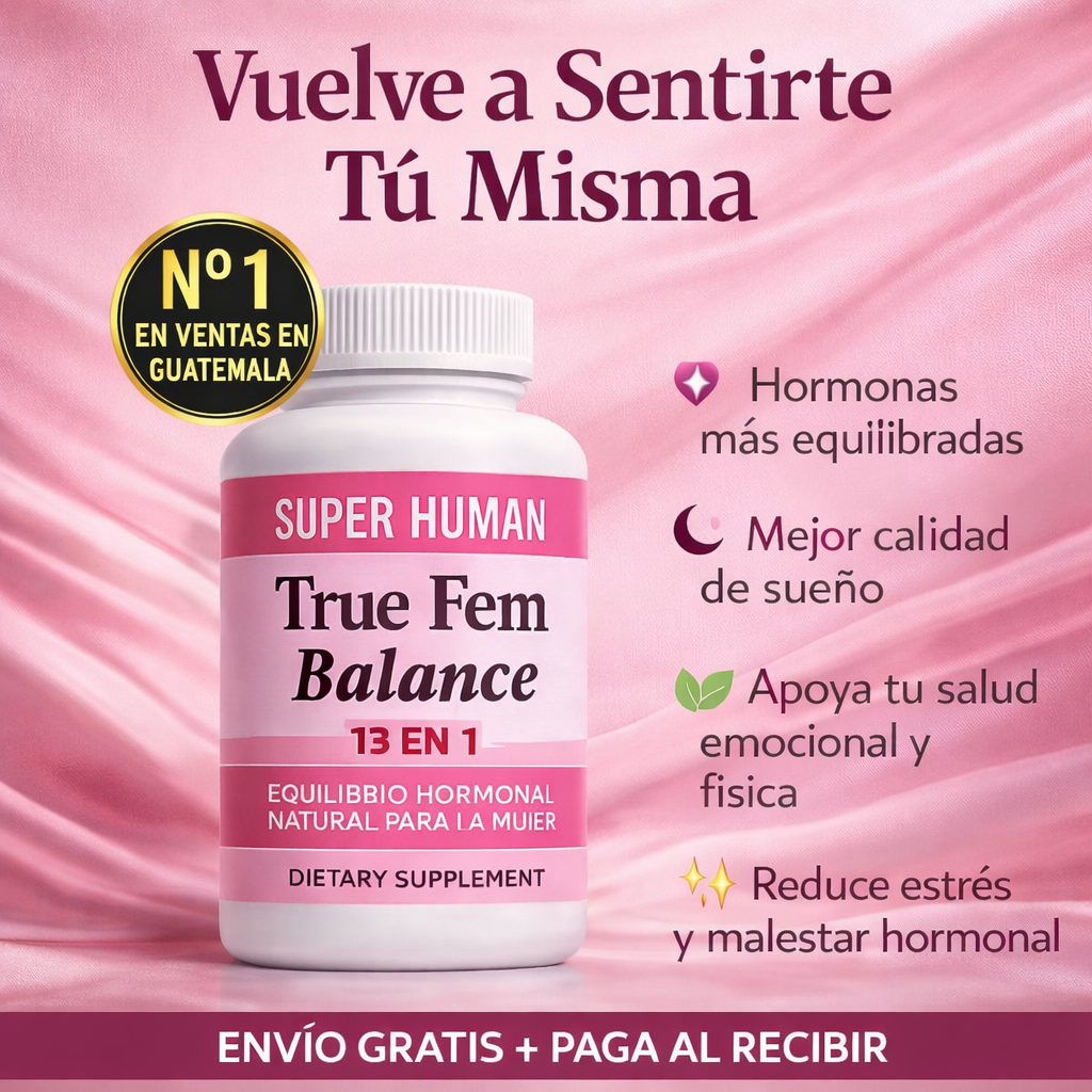 HerBalance™ 60 Cápsulas - Recupera tu Salud Femenina y  Equilibrio Hormonal + Envío Gratis
