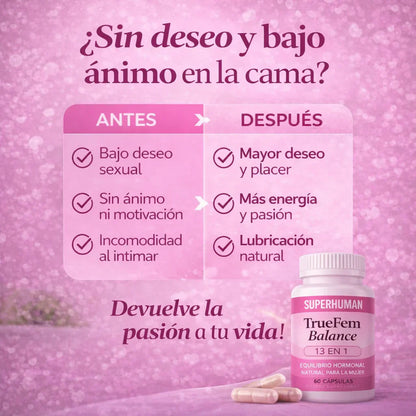 HerBalance™ 60 Cápsulas - Recupera tu Salud Femenina y  Equilibrio Hormonal + Envío Gratis