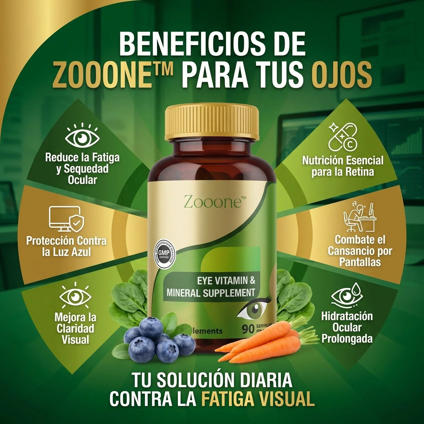 ZooOne™ 2x1 – Cuida tu Salud Visual, Reduce la Fatiga Ocular y Lleva Otra Unidad GRATIS